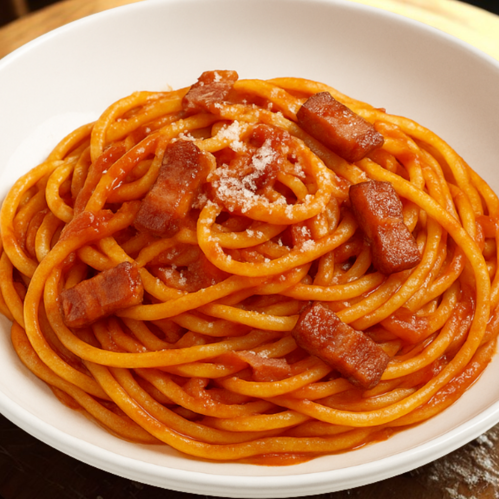 43 Pasta all'Amatriciana