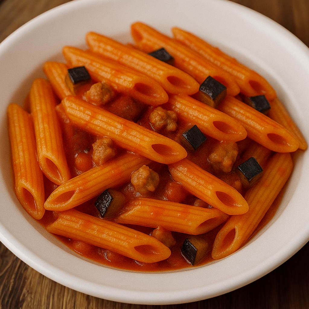 46 Salsiccia e melanzana